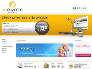 Thumbnail do site w3criaes - Web Agncia