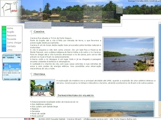 Thumbnail do site Pousada Habitat (Caraíva)