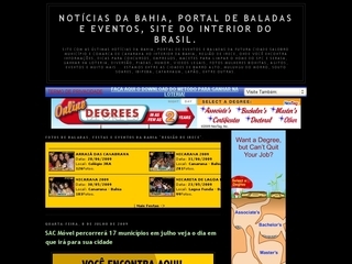 Thumbnail do site BahiaEmFocos.com - Notcias, eventos, baladas