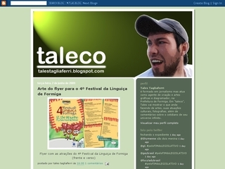 Thumbnail do site Blog pessoal do Tales Tagliaferri