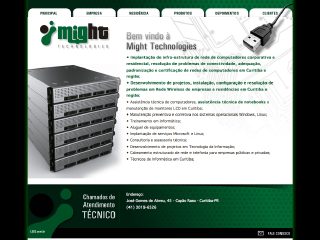 Thumbnail do site MIGHT - Cabeamento Estruturado, Redes, Suporte Informtica