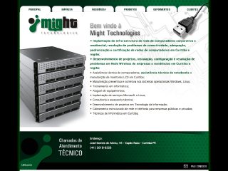 Thumbnail do site MIGHT - Cabeamento Estruturado, Redes, Suporte Informática