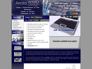 Thumbnail do site Arraial Web Design