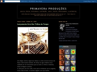 Thumbnail do site Primavera Produes