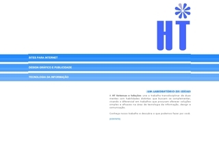 Thumbnail do site HT Sistemas - Soluções em Internet, Design, TI