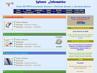 Thumbnail do site Wanes Informtica
