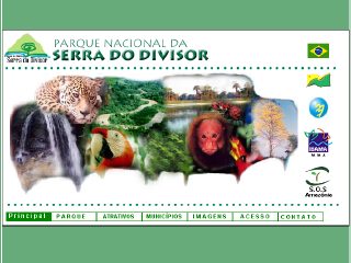 Thumbnail do site Parque Nacional da Serra do Divisor