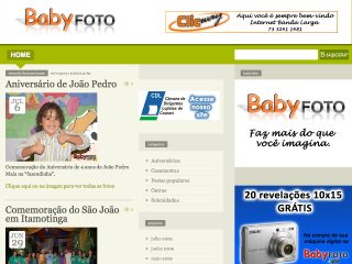 Thumbnail do site Baby Foto