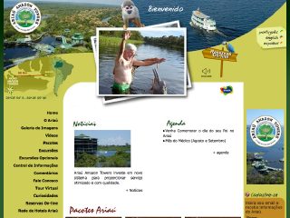 Thumbnail do site Hotel de Selva Ariaú Amazon Towers