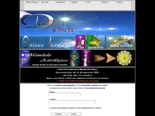 Thumbnail do site Consultas & cursos online de Tarô