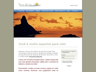 Thumbnail do site Beco de Noronha Pousada