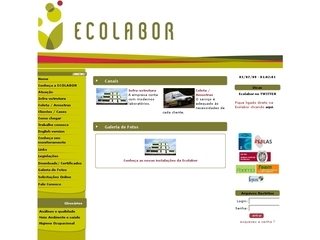 Thumbnail do site Ecolabor - Meio Ambiente e Sade