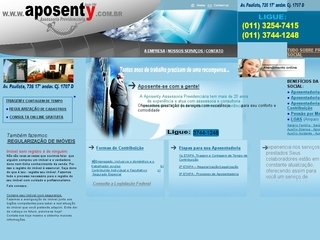 Thumbnail do site Aposenty Assessoria Previdenciria