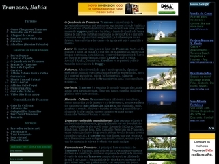 Thumbnail do site Trancoso Bahia Brasil