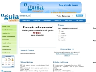 Thumbnail do site O Guia Center