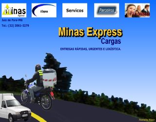 Thumbnail do site Trasnportadora Minas Express