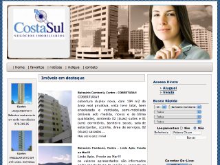 Thumbnail do site Costa Sul - Negcios Imobilirios