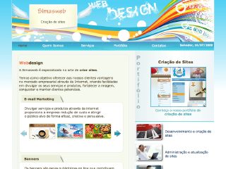 Thumbnail do site Simasweb - Criao de Site