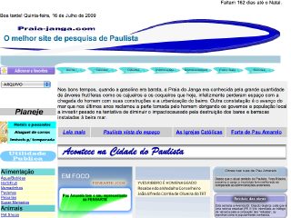 Thumbnail do site Praia Janga