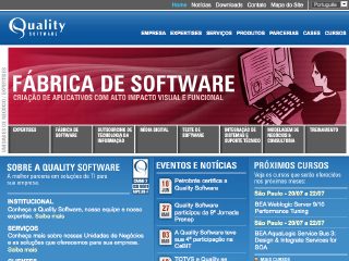 Thumbnail do site Quality Software