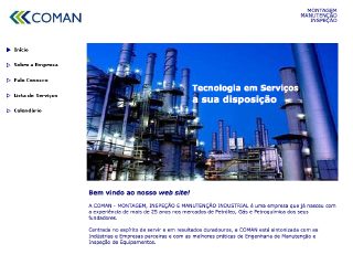 Thumbnail do site Coman - Montagem, inspeção e manutenção industrial