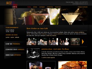 Thumbnail do site Jazz Café