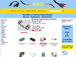 Thumbnail do site Loja 449