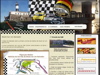 Thumbnail do site Stock car em Salvador