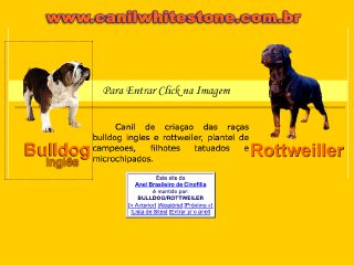 Thumbnail do site Canil de Criao das raas Rottweiler e Bulldog Ingls