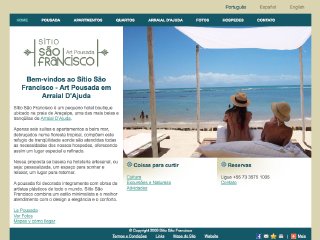 Thumbnail do site Pousada Sítio São Francisco