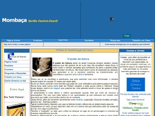 Thumbnail do site Mombaça - Apostilas e Livros