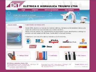 Thumbnail do site EHT - Eltrica e Hidrulica Triunfo Ltda.