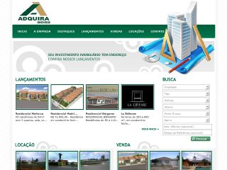 Thumbnail do site Adquira Imóveis